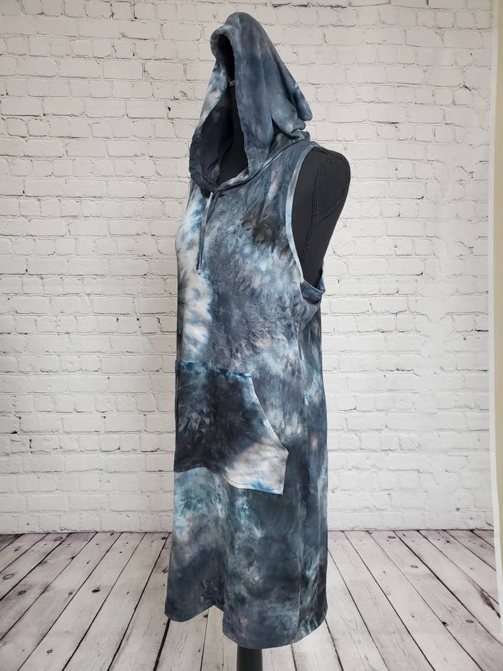 Altered Star Co. - Wholesale Dress - Women's - Tie Dye Hoodie Dress2