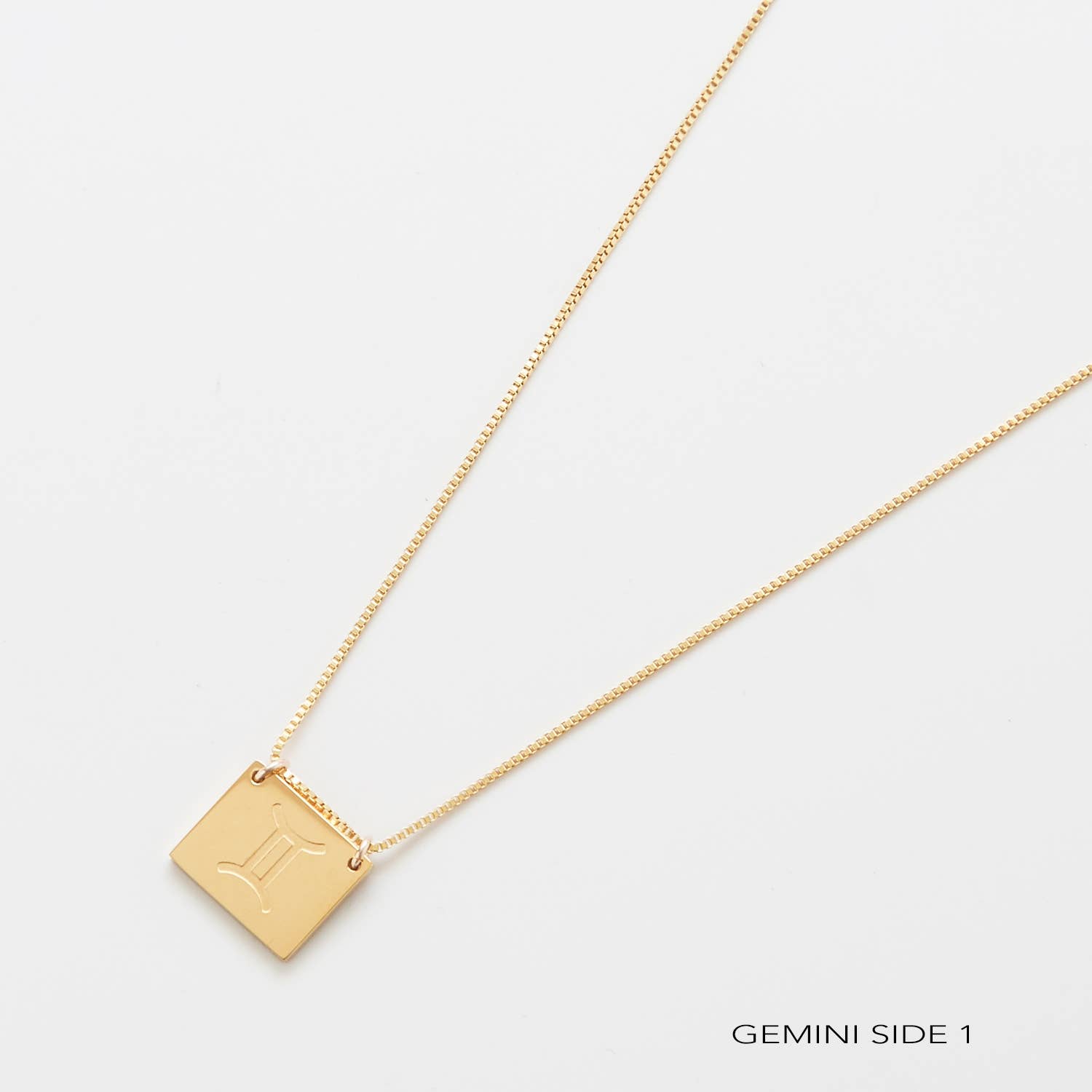 Admiral Row Jewelry - Wholesale Pendant/Charm Necklace - Zodiac Double-Sided Astrology Gold Filled Necklace - Personalization Jewelry9