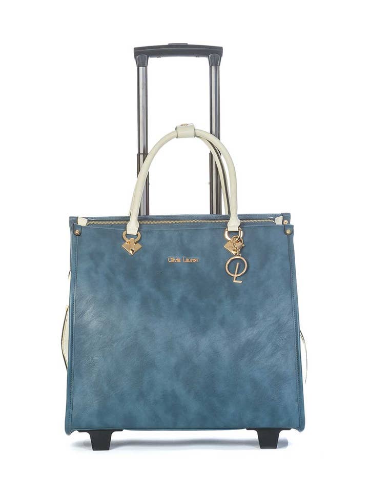 Océane - Carrinho Azul-cinzento por atacado de Tassinon - Olivia Lauren