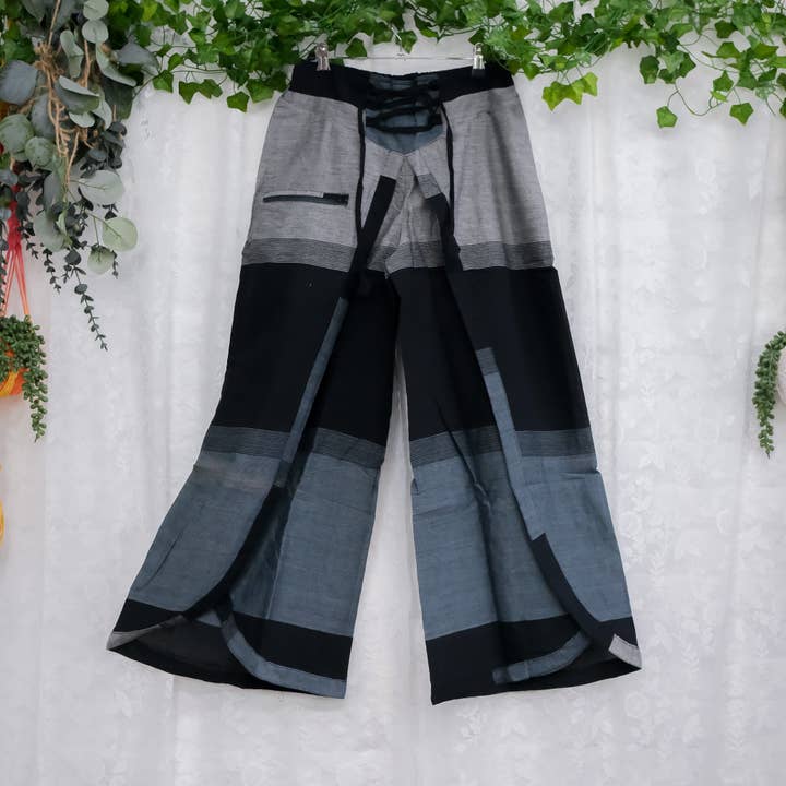 Karma Nepal Crafts - Wholesale Pants - Women's - Printed Cotton Double Layer Palazzo Pant11