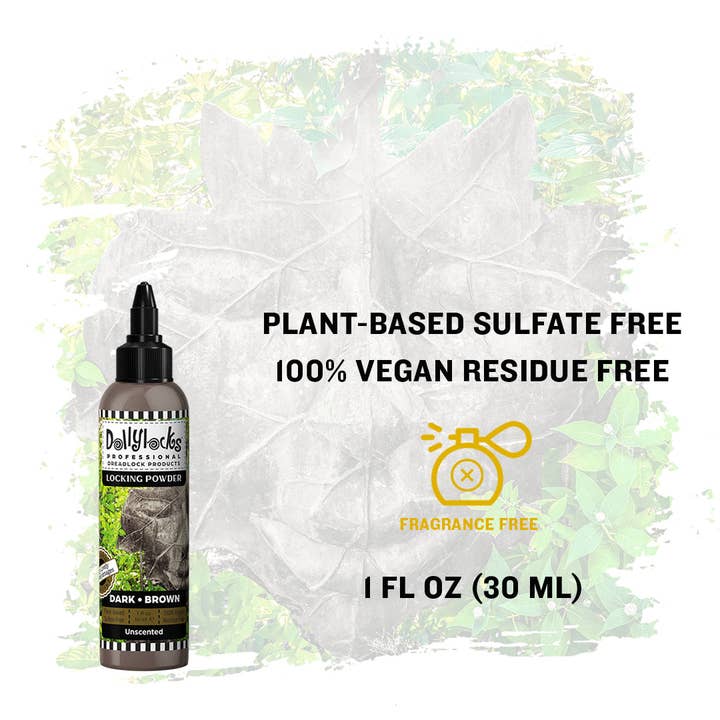 Dollylocks Locking Powder - Dark for wholesale by Dollylocks Organic Products