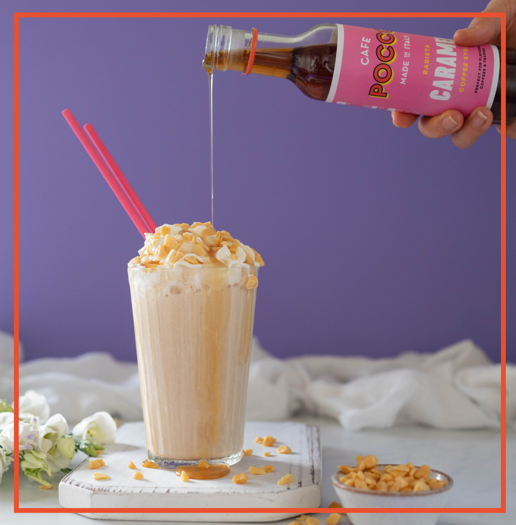 Cafe Pocco – wholesale Cocktail mix/syrup – Cafe Pocco Caramel Coffee Syrup 750ml2