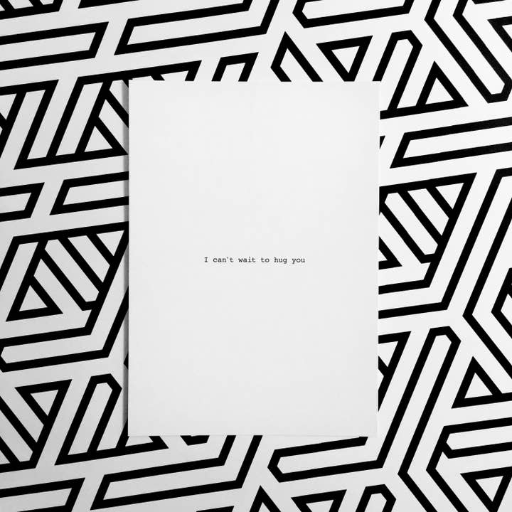 Abraço-te / Postal por atacado de Love is the new black