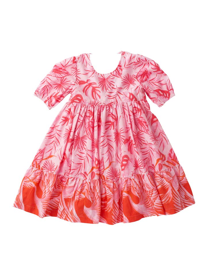 Briton Court - Wholesale Dress - Kids - Girls Sage Dress- Pink2