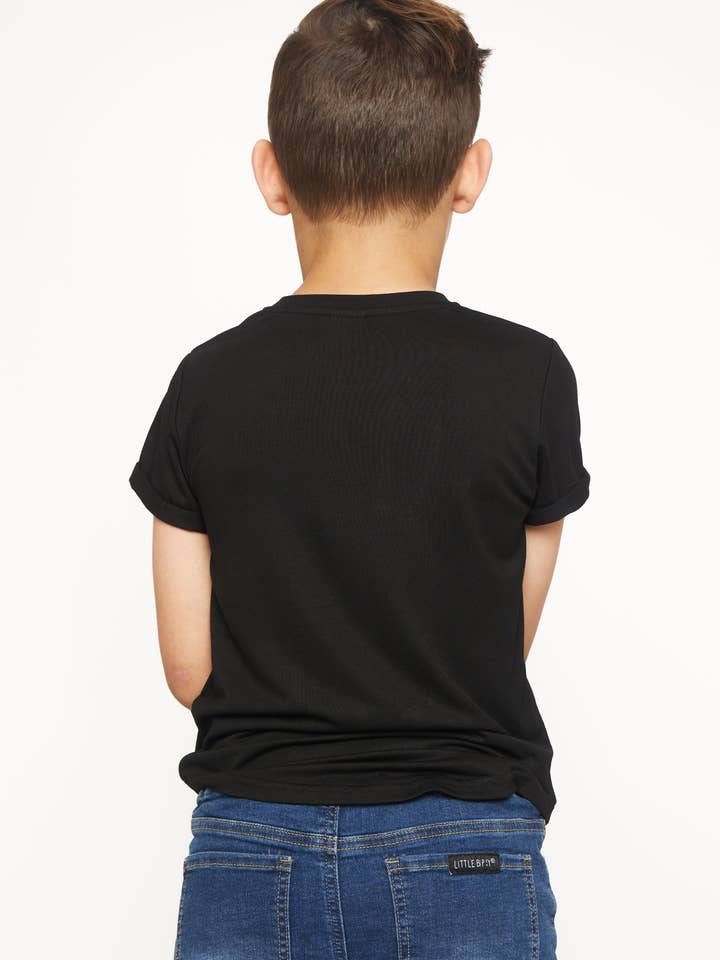Little Bipsy - Wholesale T-Shirt - Kids - Bamboo Pocket Tee - Black