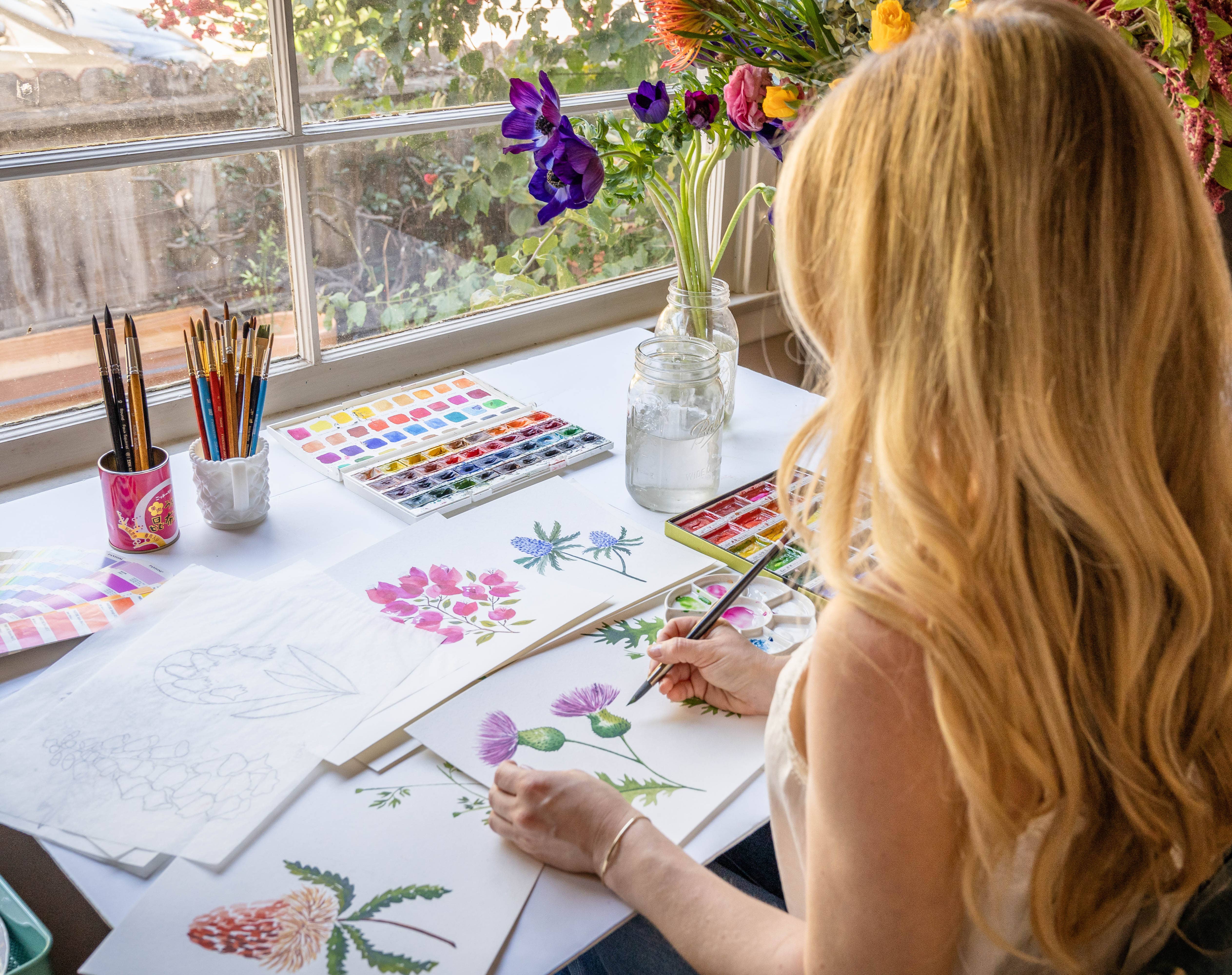 Better Day Books - Vendita all'ingrosso Arts & Entertainment - Acquerello il modo semplice Fiori: Tutorial per i fiori11