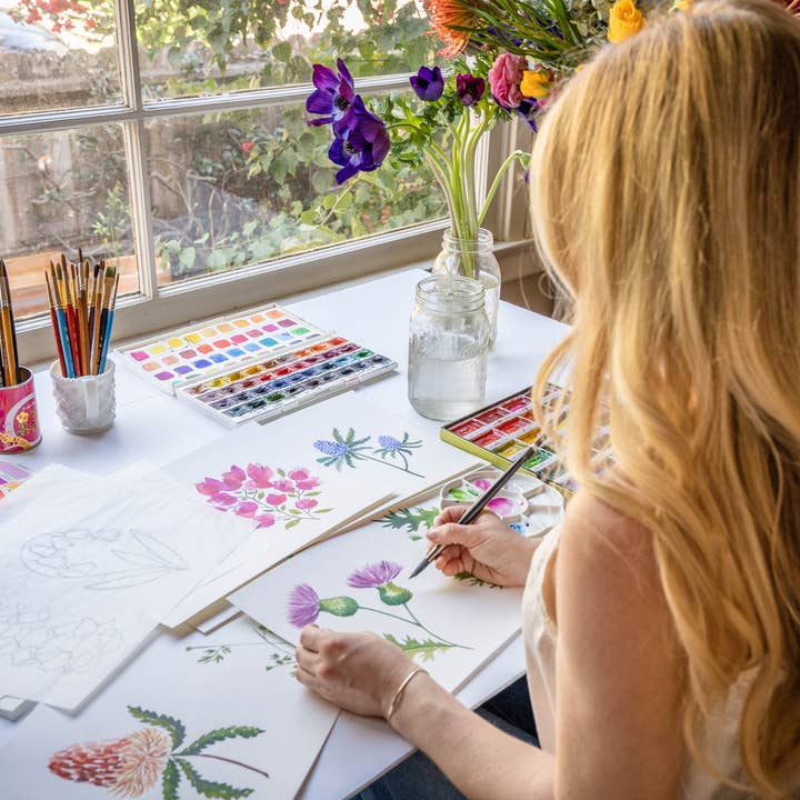 Better Day Books - Wholesale Arts & Entertainment - Watercolor the Easy Way Flowers : Tutorials for Flowers11