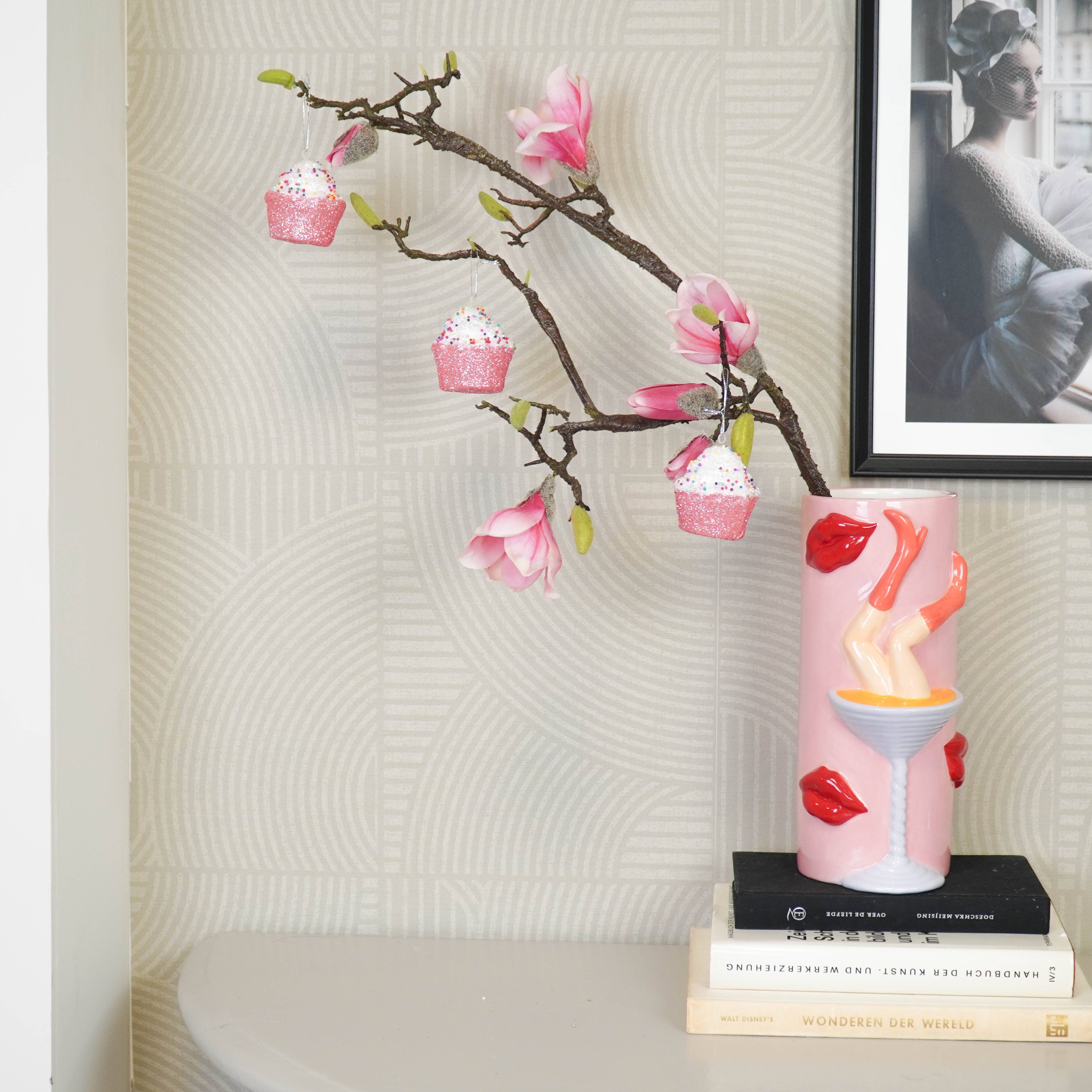 Housevitamin bv - Wholesale Ornament - Xmas Hanger - Cupcakes - Foam - S31