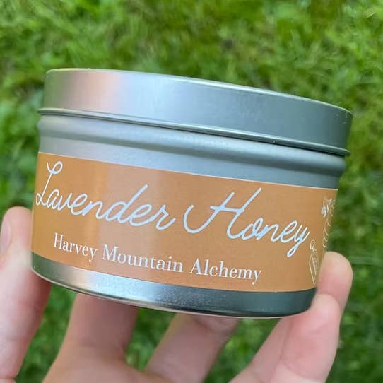 Lavender Honey (5 oz) for wholesale by Harvey Mountain Alchemy