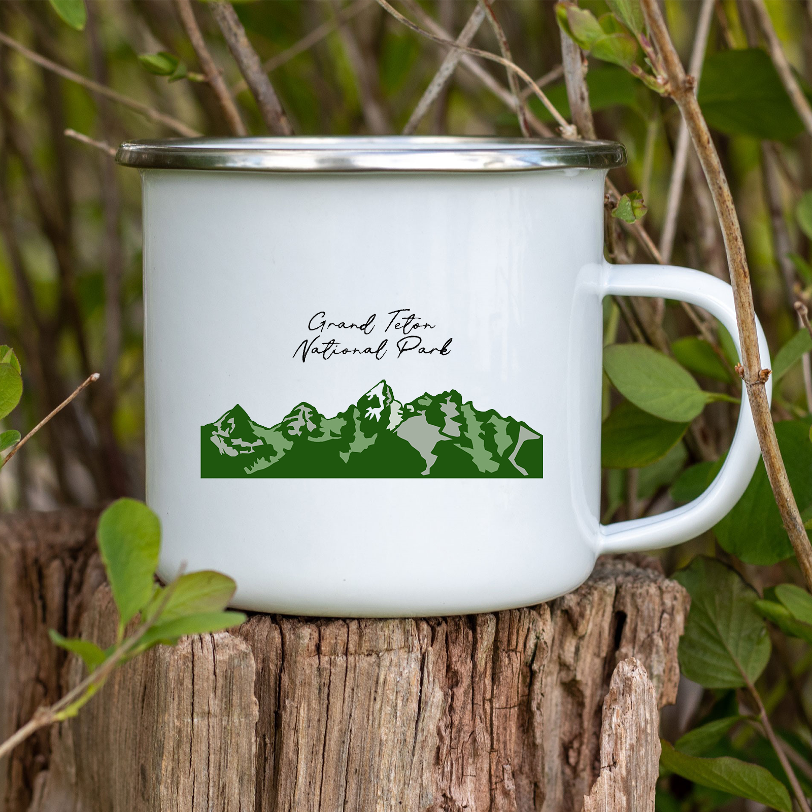 National Parks and Beyond - Wholesale Coffee Mug - Rocky Mountain National Park Enamel Camping Cup or Mug6