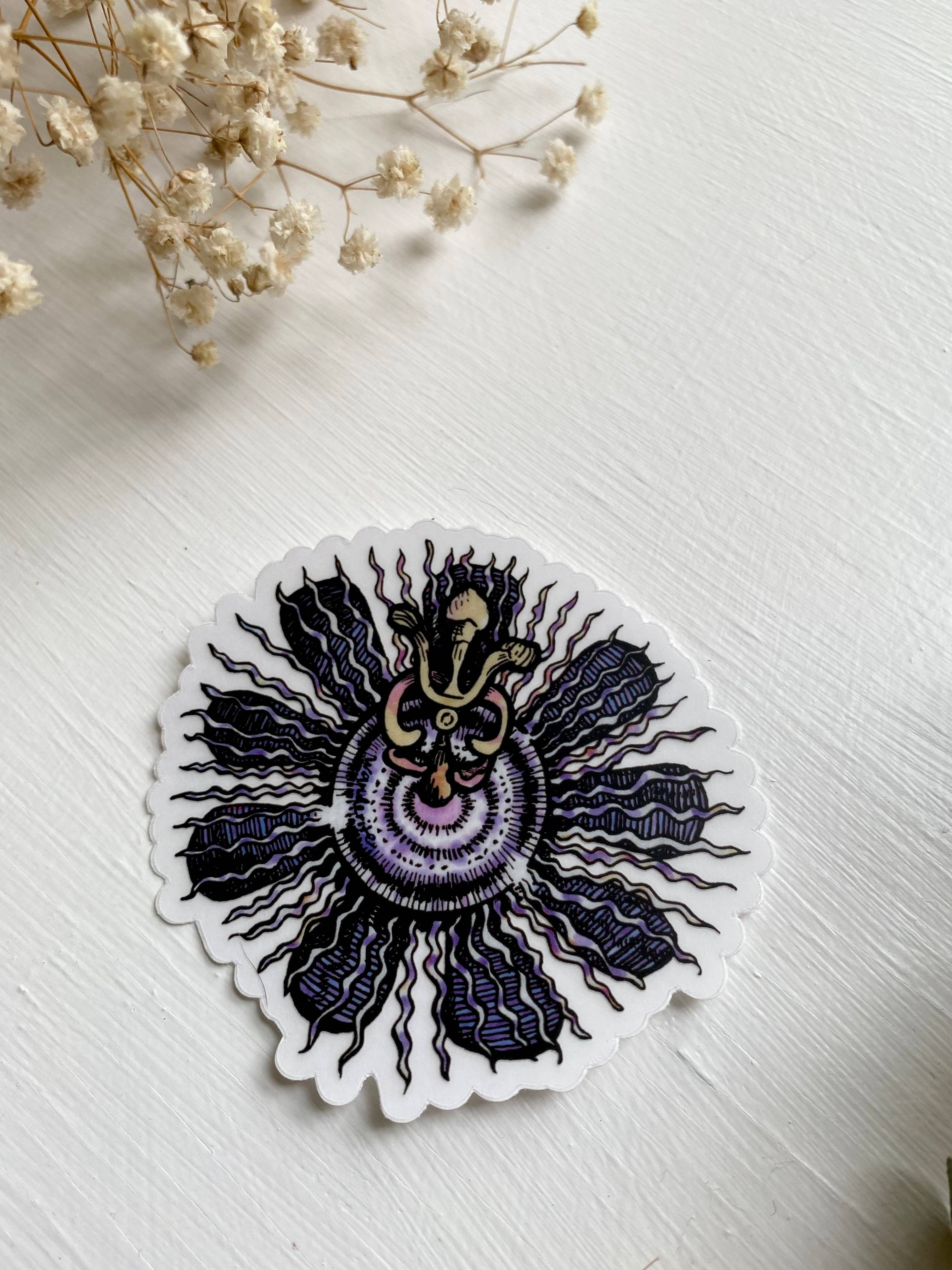 Wanderite - Wholesale Sticker - Passionflower Sticker3