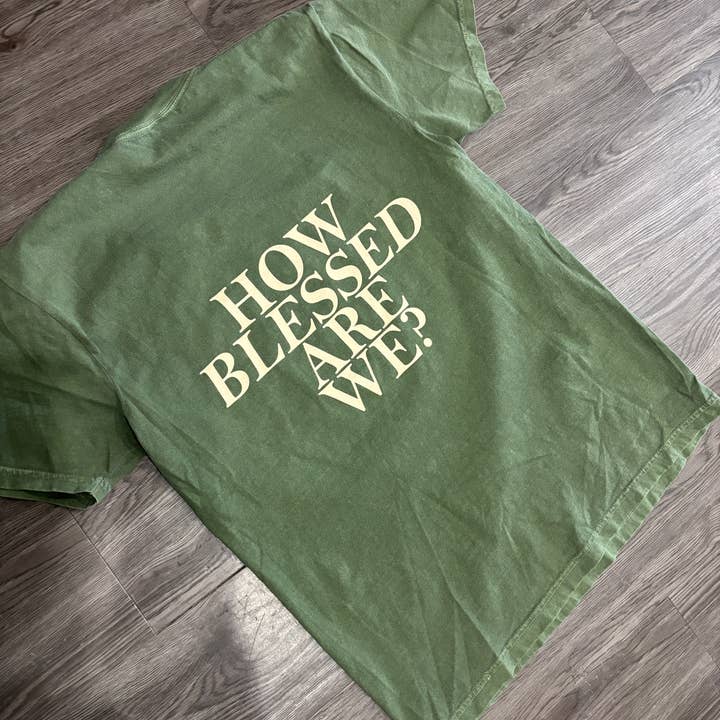 T-shirt/Sweatshirt brodé "Quelle chance avons-nous ?" pour la vente par West Anna Designs