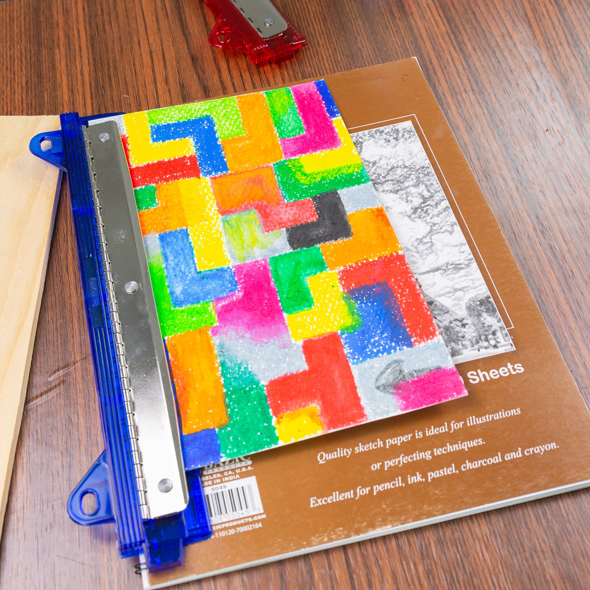 BAZIC Products - Vente Perforatrices - Perforatrice à papier portable 3 trous5