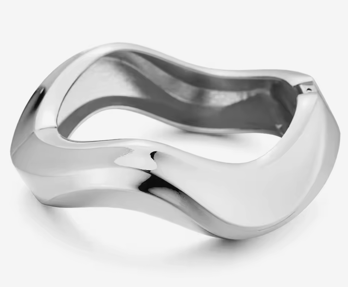 HoopLa - Wholesale Manchet-armband - Redactionele scharnierarmbanden 14K goud PVD - Gerecycled18