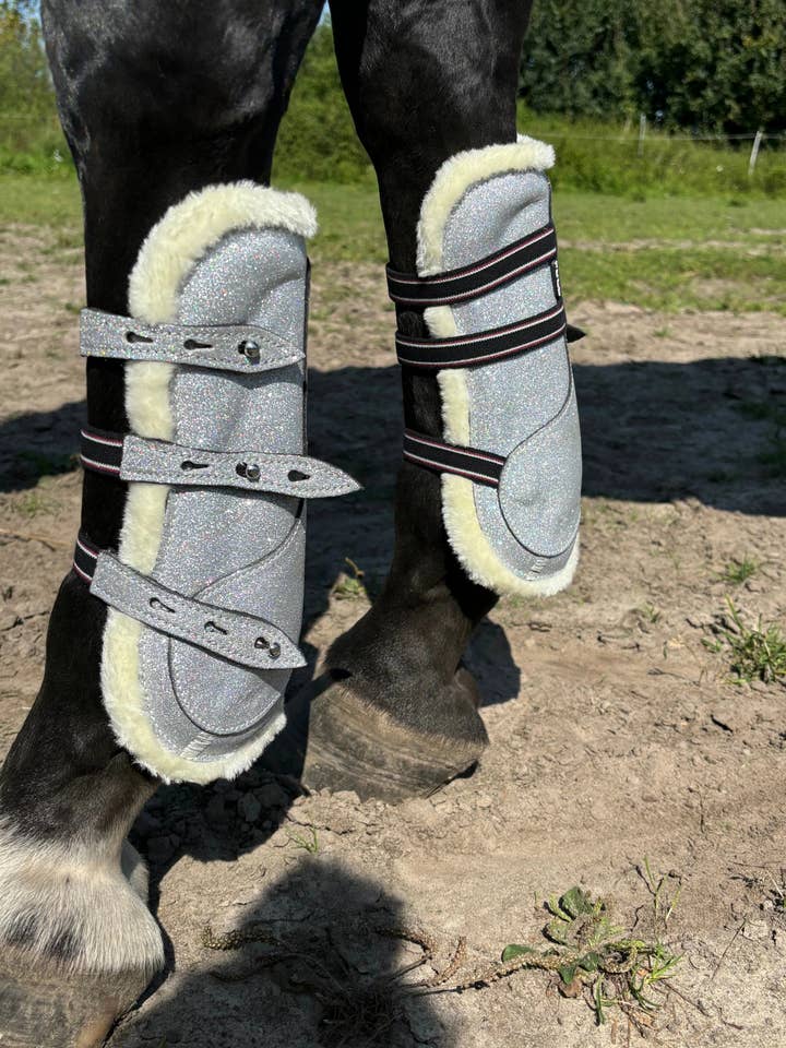 Caneleiras Prata por atacado de CR Harmonyequestrian