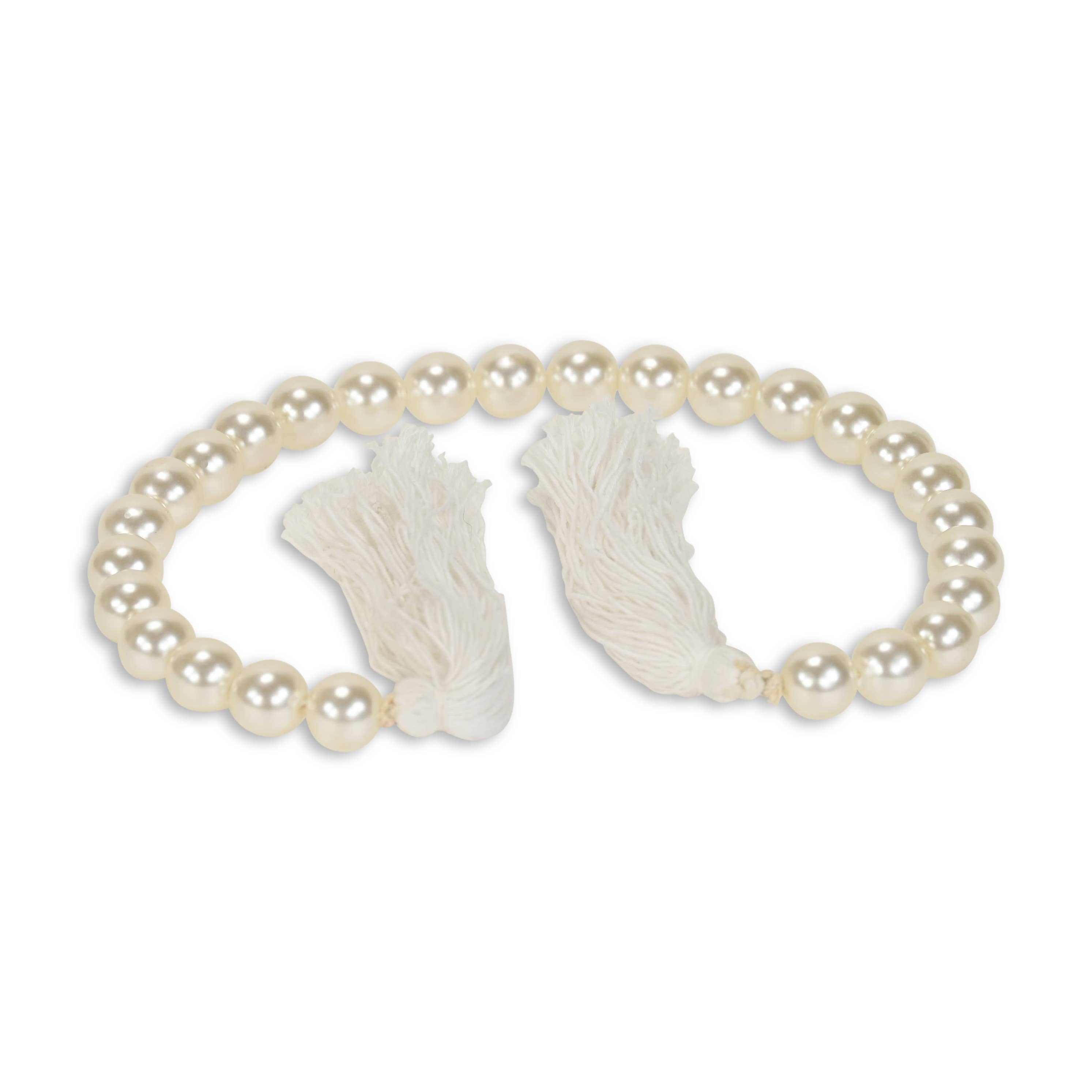 Cheungs Home Decor - Wholesale Decorative Tabletop Object - Solva Pearl Themed Decorative Beaded Garland5