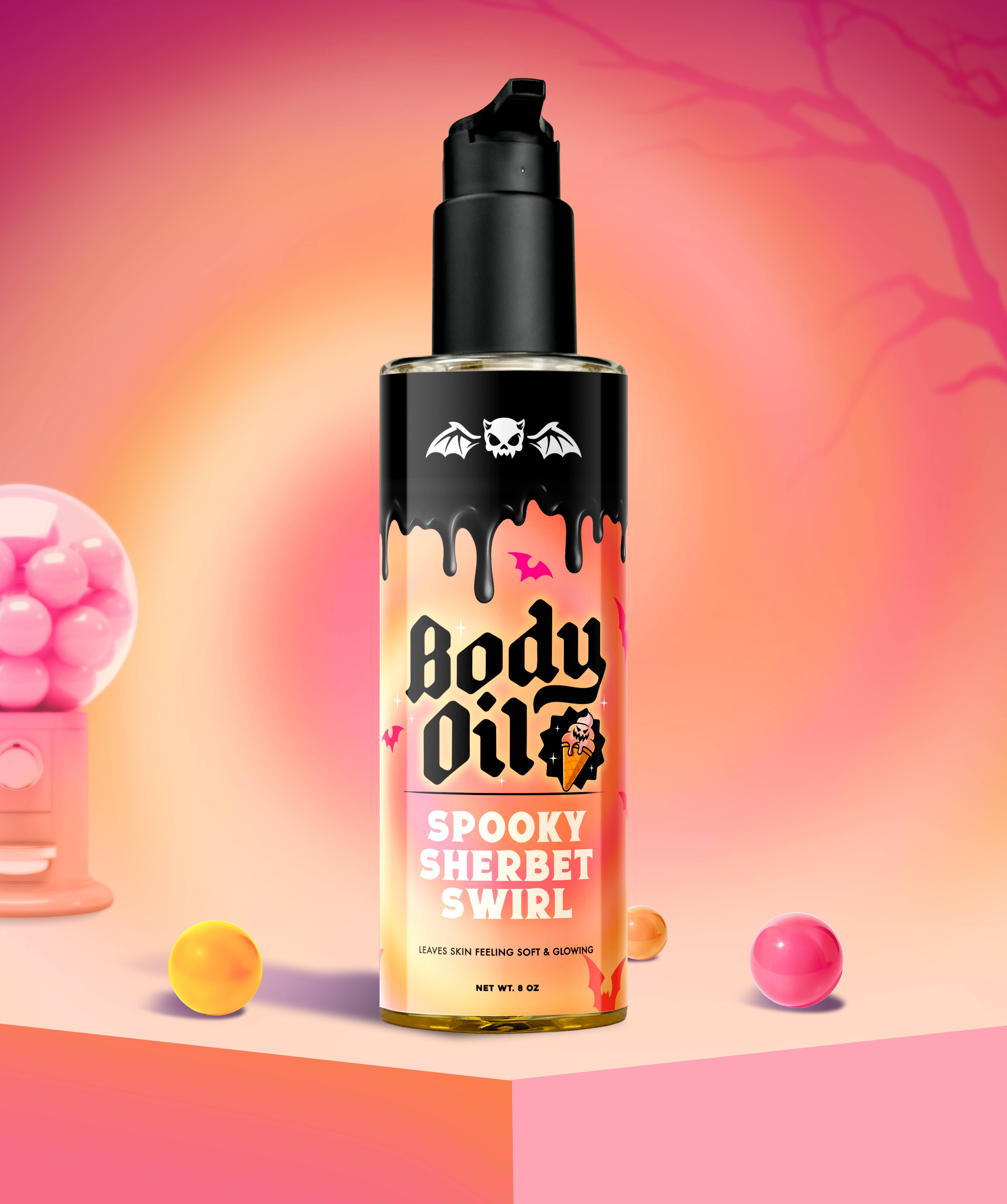 Twisted Allure - Wholesale Bath/Body Oil - Spooky Sherbet Swirl Body Oil