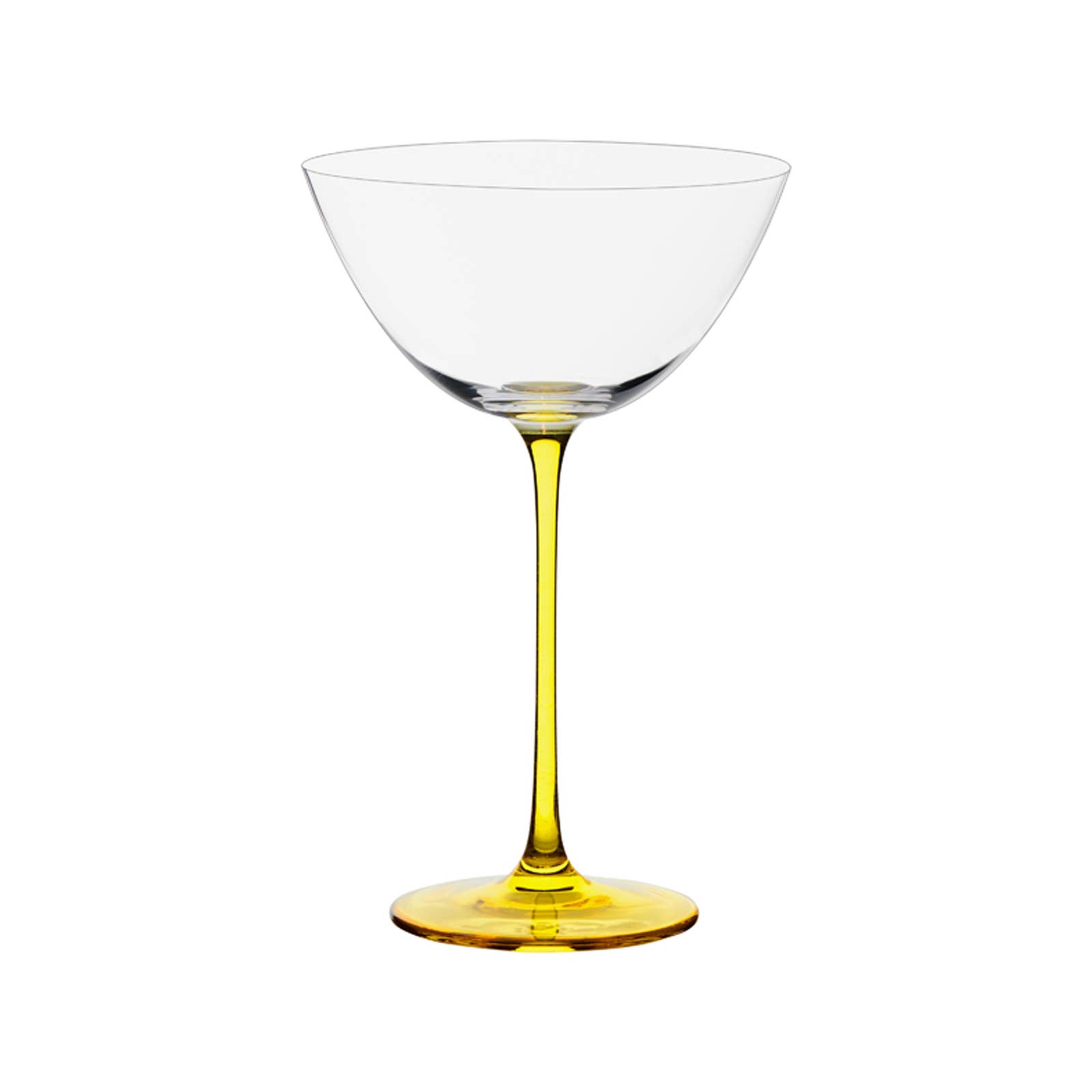The DRH Collection BV – Großhandel Cocktail-/Schnapsglas – Set mit 4 Gala-Cocktailgläsern mit farbigen Stielen5