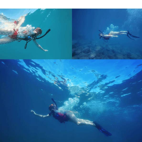 Hard Rock Health Stores - Wholesale Sporting Accessories - 2L Single-bottle respirator diving equipment. Constant pressure 2 Mpa breathing 25-30Minutes snorkel mask snorkeling tube protective back bag, diving gas cylinder, scuba diving, adult men and women6