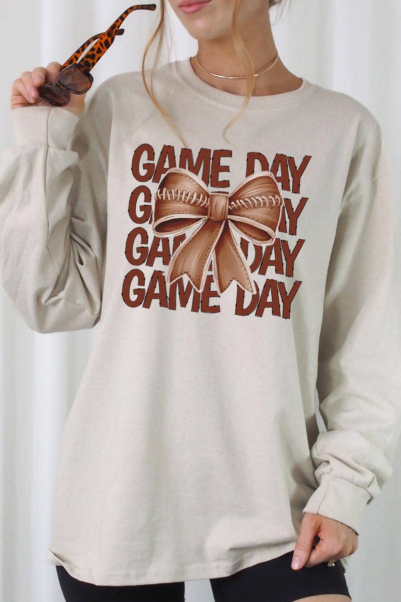 COLORBEAR – T-shirt gráfica - Unissexo por atacado – Camiseta de manga comprida com estampa de futebol para dia de jogo9