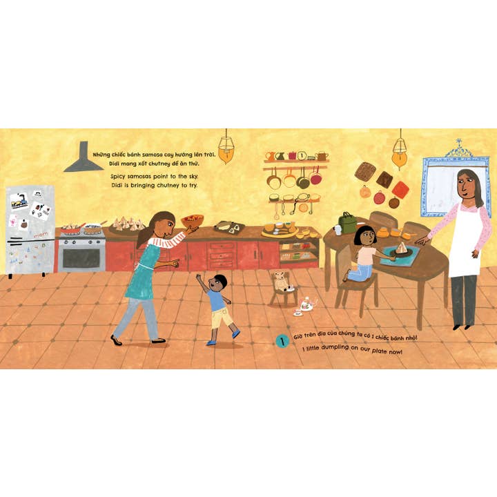 Barefoot Books - Wholesale Preschool Book (3-5) - Dumpling Day (Bilingual Vietnamese & English)2