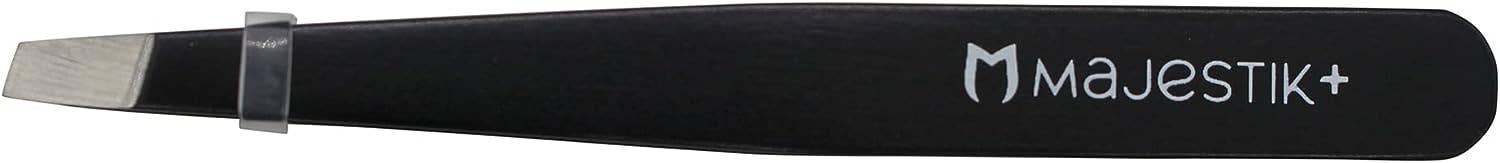 Majestic Beauty – wholesale Tweezers – Slant Tweezers - Majestik+ Professional Stainless Steel3
