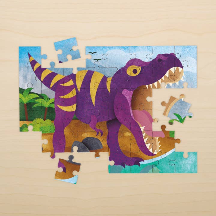 Chronicle Books - Wholesale Puzzle - Kids - Tyrannosaurus Rex Mini Puzzle3