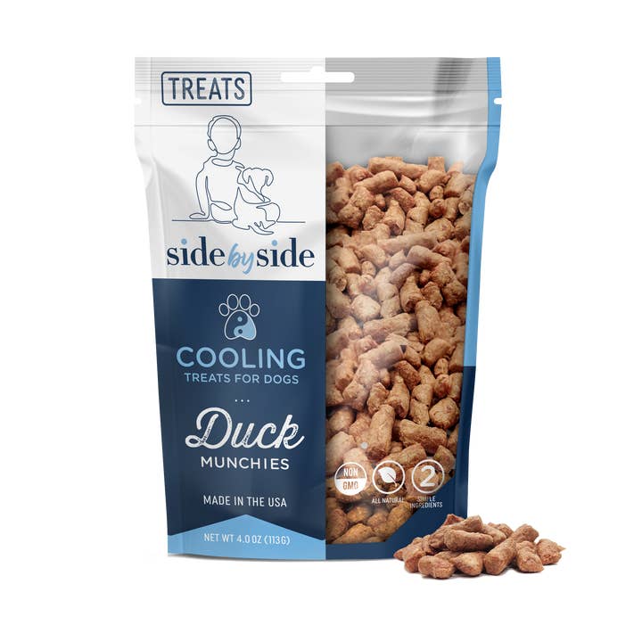 Duck Crunchie Munchies Treats 4 oz (Cooling) for wholesale by Side By Side