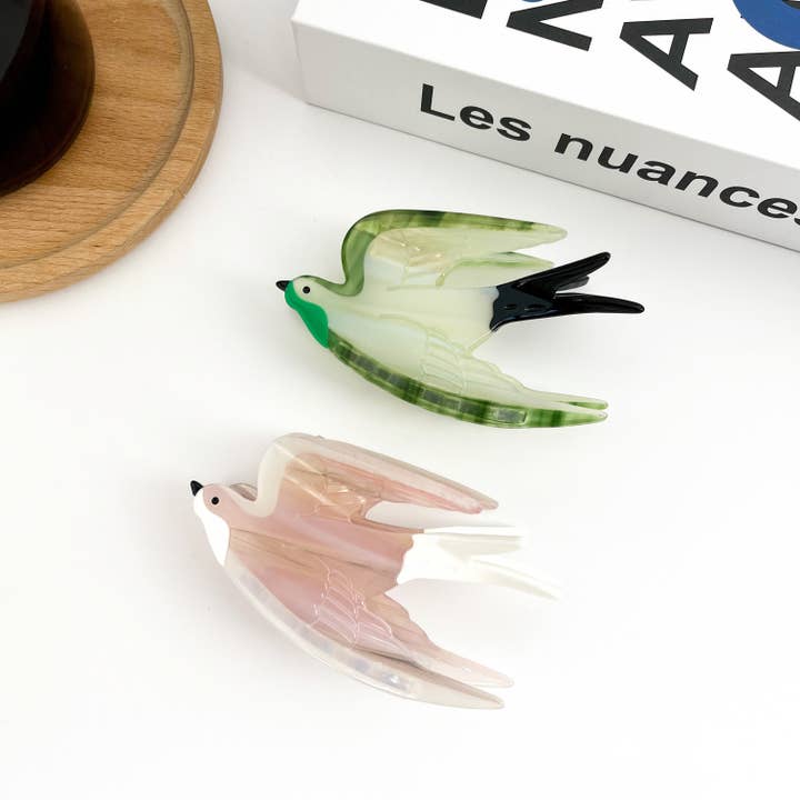 TheDivaSoap - Wholesale Hair clip – Women’s - Swallow Hair Clip, Acetate Claw Clip13