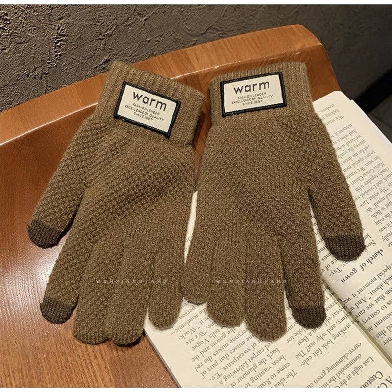 FurDecoration - Vendita all'ingrosso Guanti - Bambini - Guanti a Maglia per Bambini con Touchscreen3