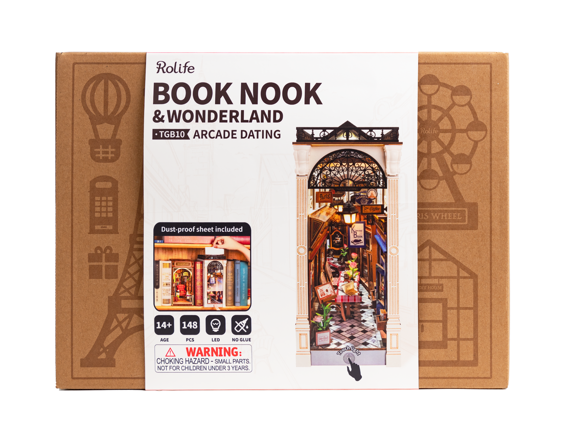 Robotime - Vente Kit de bricolage - TGB10 Arcade Rendez-vous Coin Lecture8