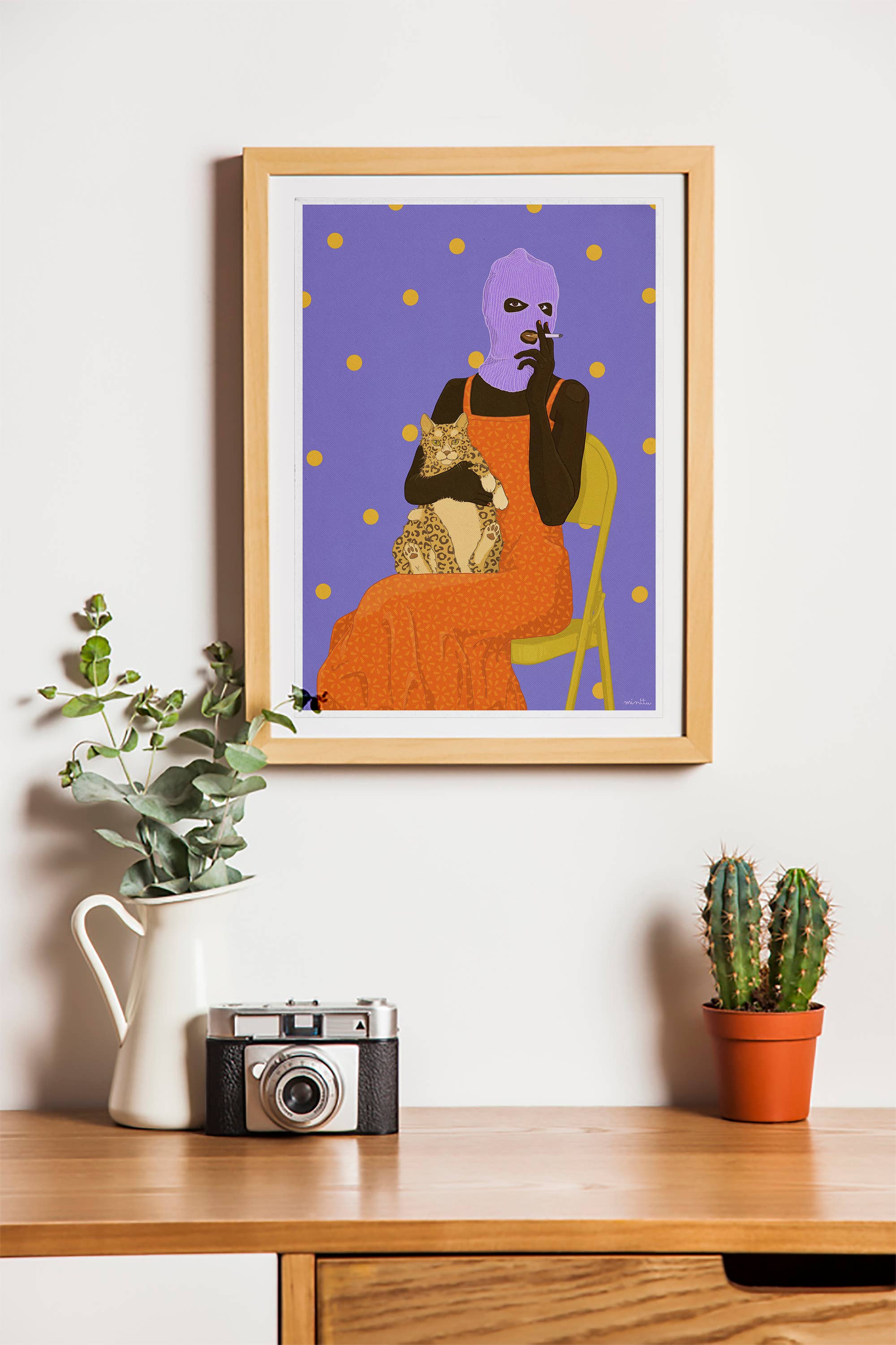 minttu illustrations - Wholesale Art Print - Art print "picture day"1