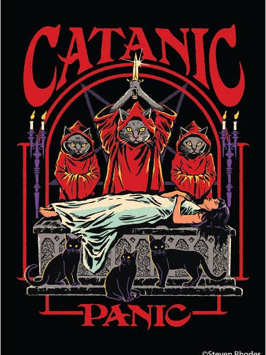 MAGNET: CATANIC PANIC for wholesale by Ephemera