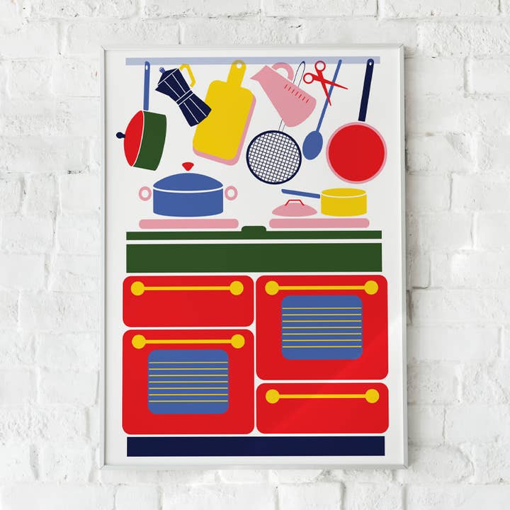 La cocina A4/A3 para venta al por mayor de Lottie Hall Studio