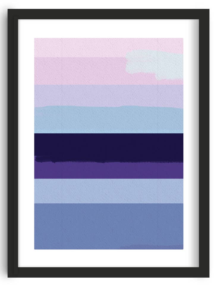 CIEL BLEU ET ROSE pour la vente par nordhaus