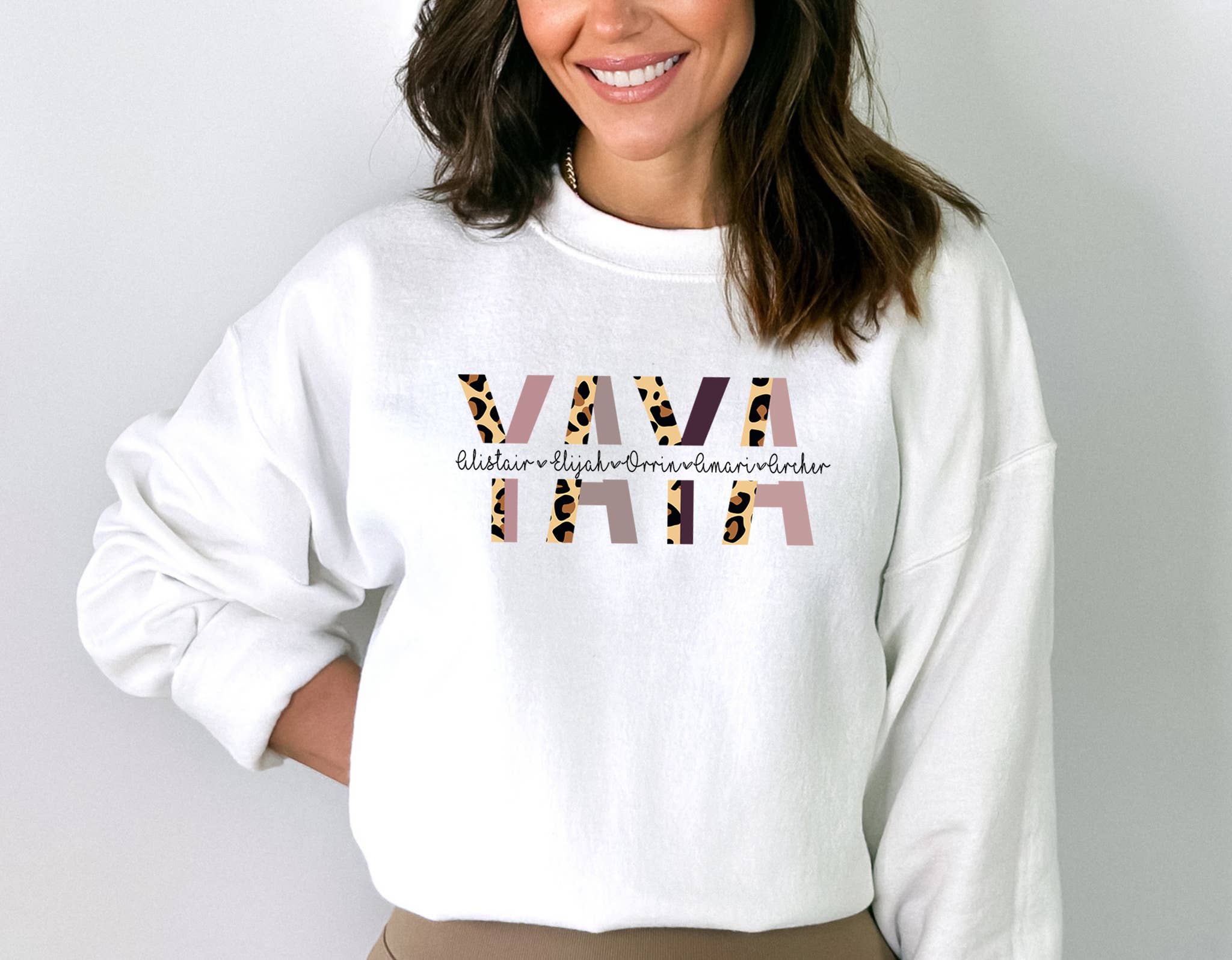 Custom T Story - Vente Sweat-shirt à imprimés – femme - Sweat-shirt Yaya, sweat-shirt personnalisé pour grand-mère, pour mère0