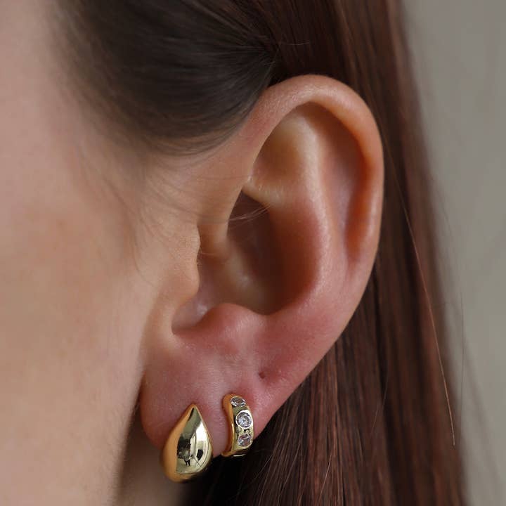Katie Waltman Jewelry - Wholesale Stud/Post Earrings - DOME EARRINGS