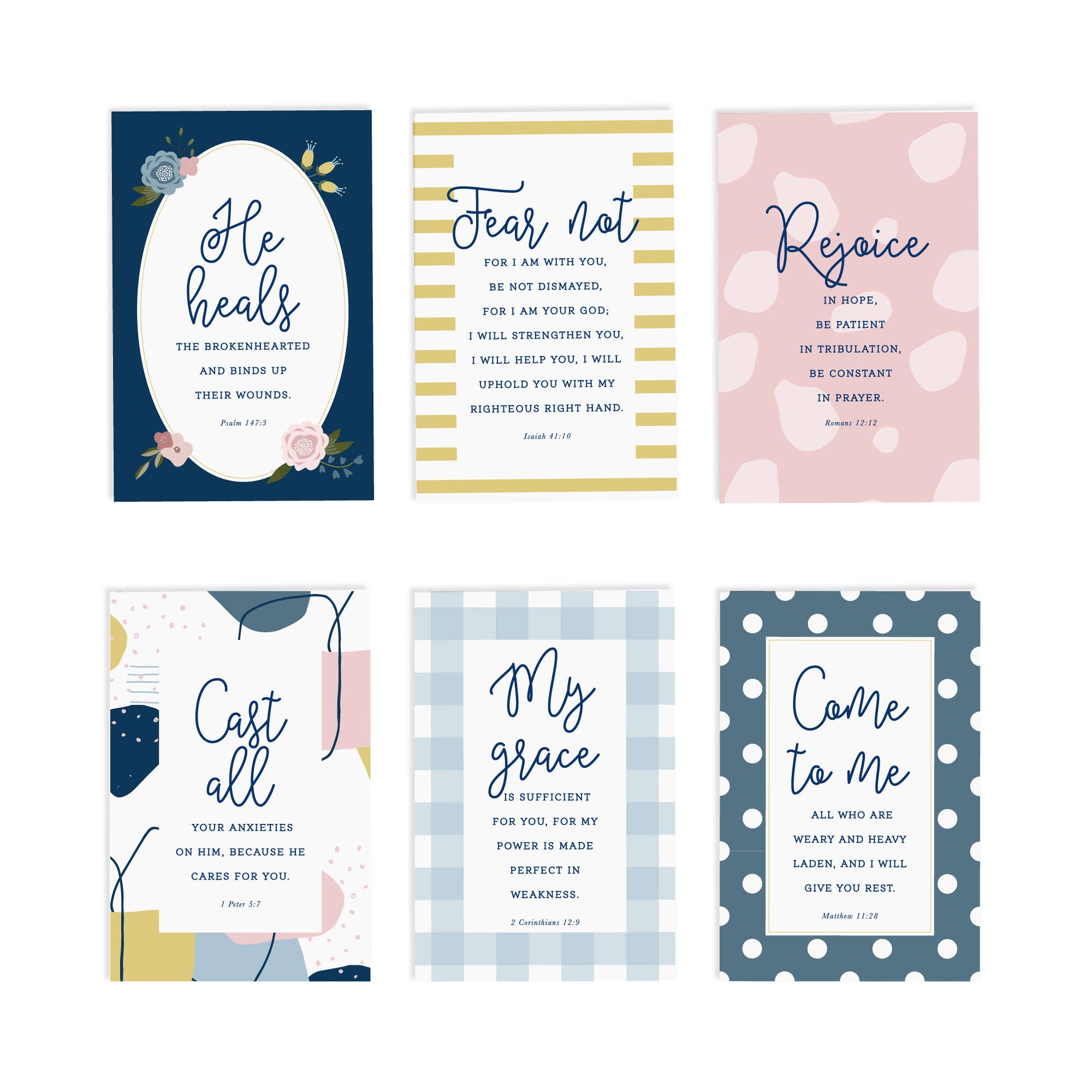 Muscadine Press - Wholesale Religious Card - Gospel Truth Cards, Bible Verses for Hurting Hearts4