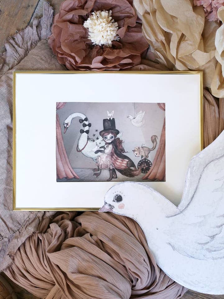 Affiche MISS LUCY pour la vente par Mrs Mighetto