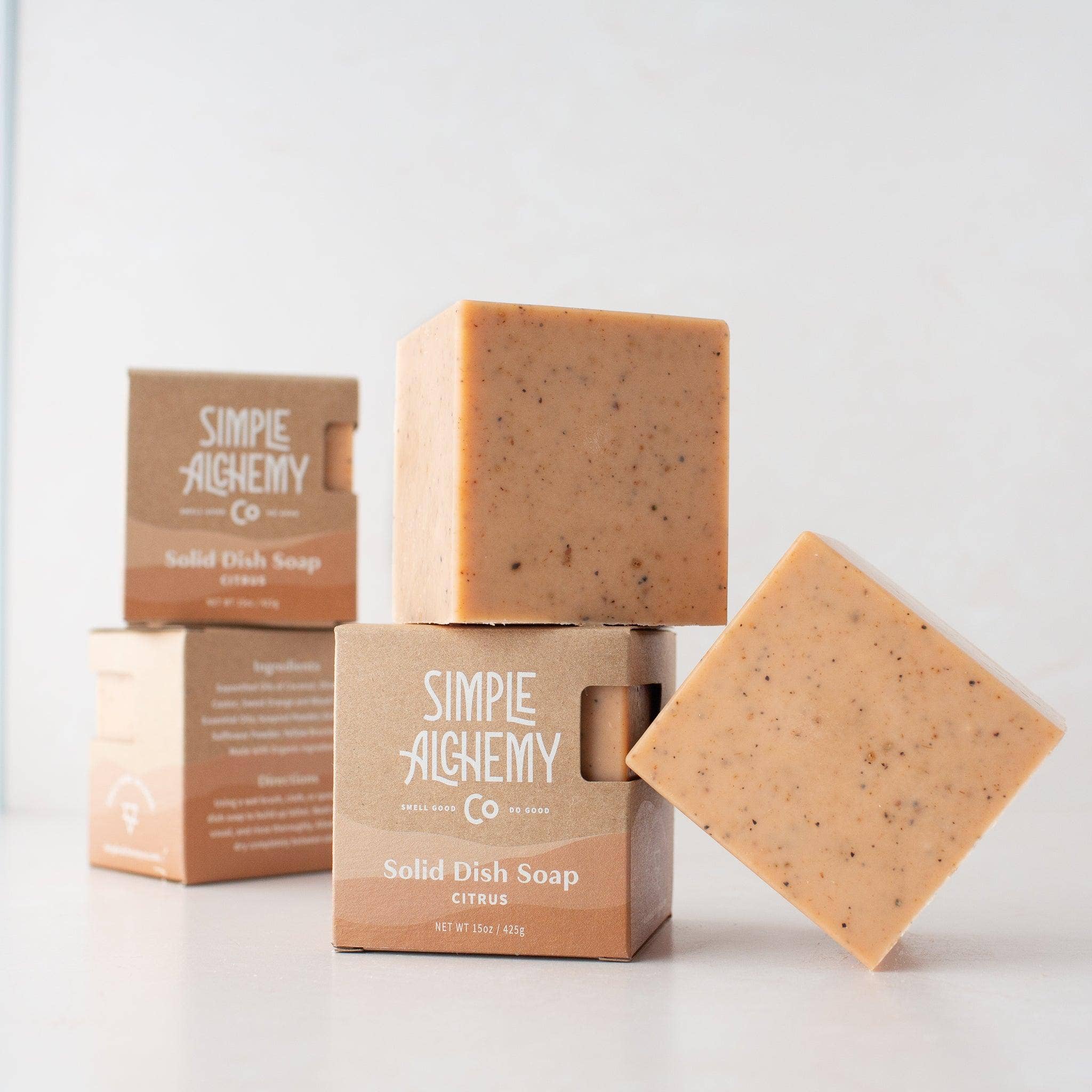 Simple Alchemy Co - Wholesale Dish Soap - Solid Dish Soap | Citrus7