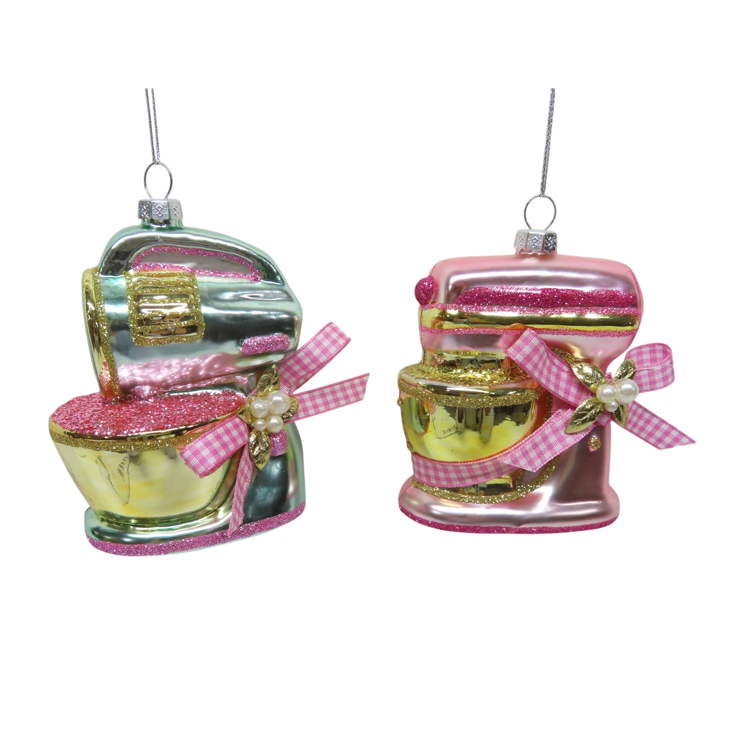 December Diamonds – wholesale Prydnadsset – Blå Retro Mixer Orn0