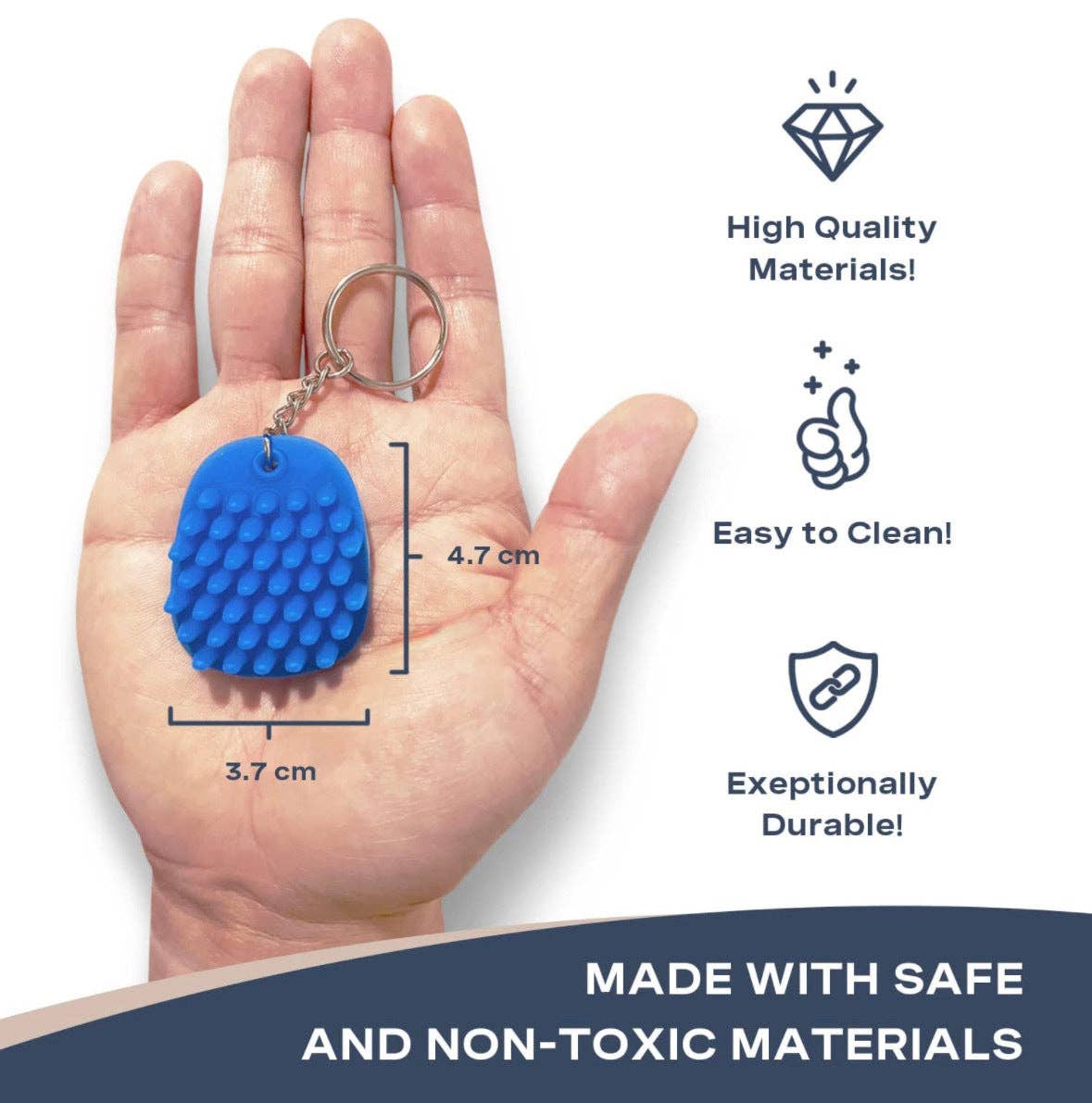 Hedgehog Technology - Wholesale Keychain - Unisex - Blueberry Hoglet Keychain (Set of 2)3