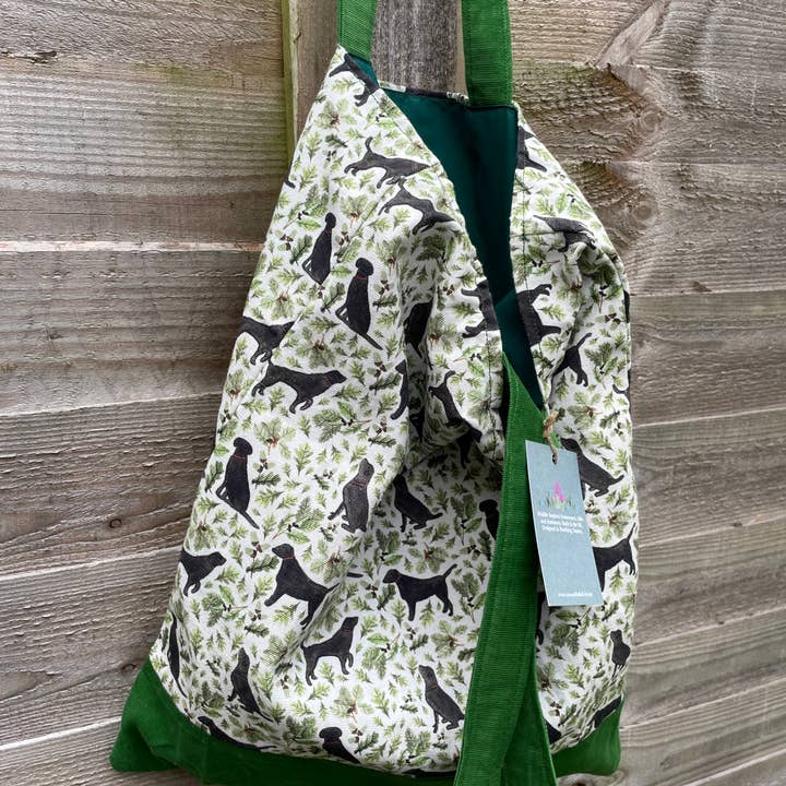 Samantha Hall Designs - Wholesale Tote Bag - Women's - Black Labrador Tote Bag3