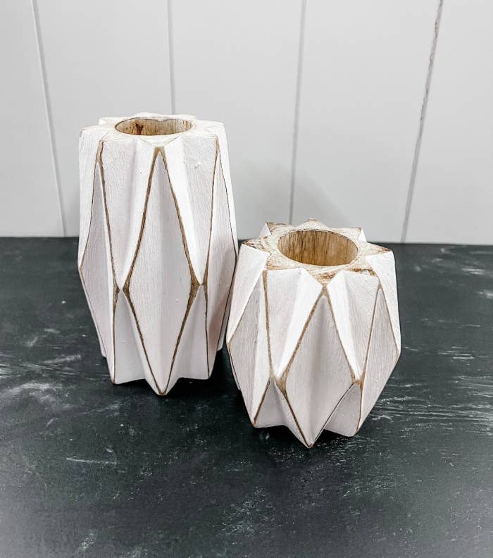 Wholesale Home Decor - Venta al por mayor Floreros - Jarrón de diamantes de 3 x 3 x 4 pulgadas