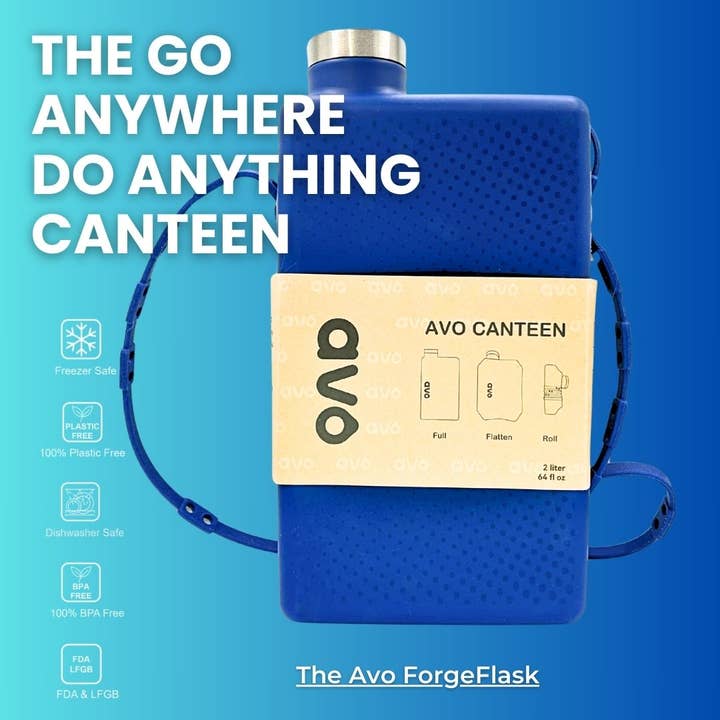 Ranger Canteen – 1L Collapsible Silicone Water bottle / OB and other Purchase Wholesale rollable flats. Free Returns & Net 60 Terms on Faire trending on Faire.