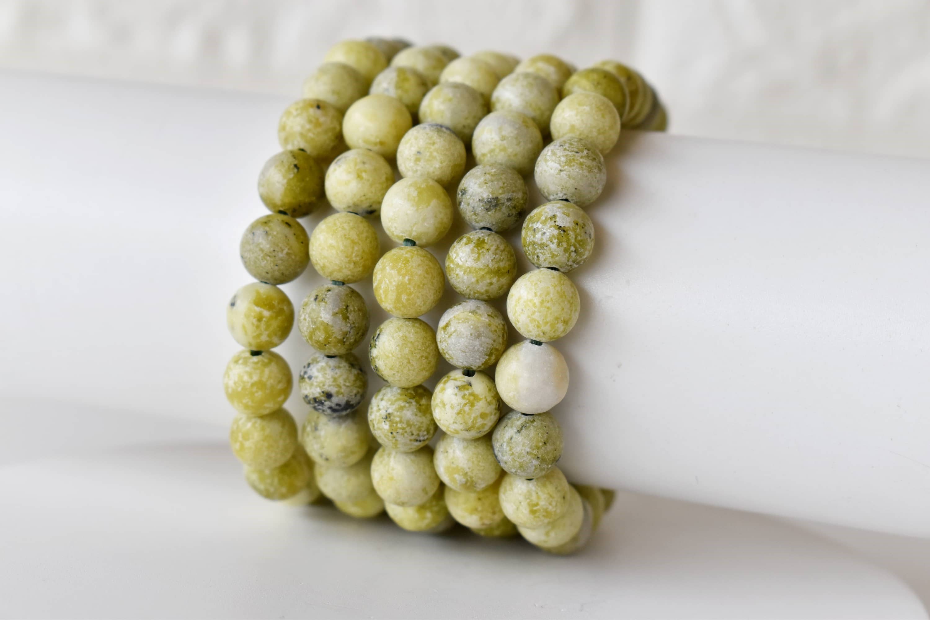 Soothing Crystals - Wholesale Beaded Bracelet - Healing Bracelet | Serpentine | Gemstone Bracelet11