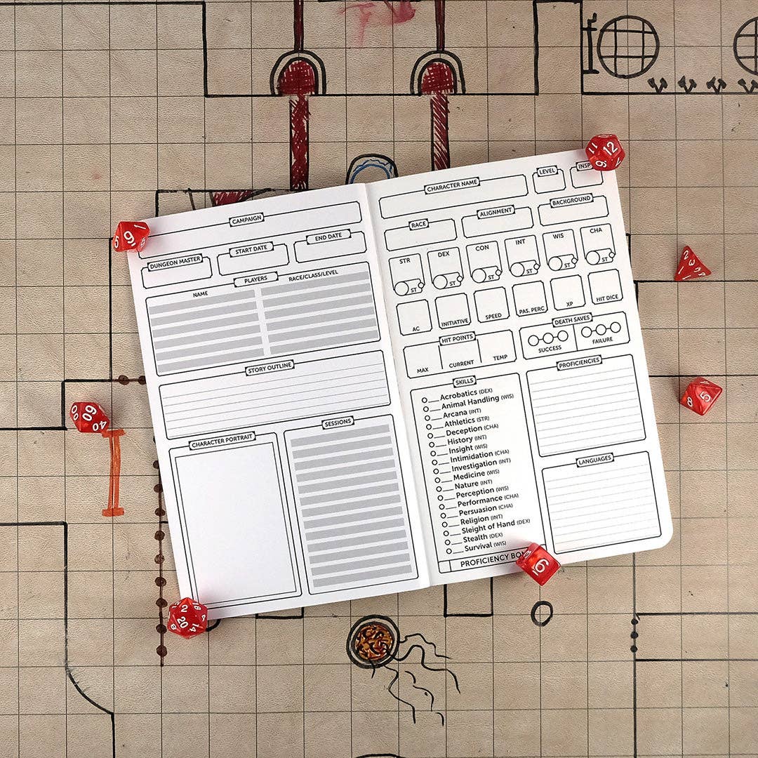 The Raven and the Goose - Wholesale Notebook - Barbarian Notebook - Large (D&D 5E)3