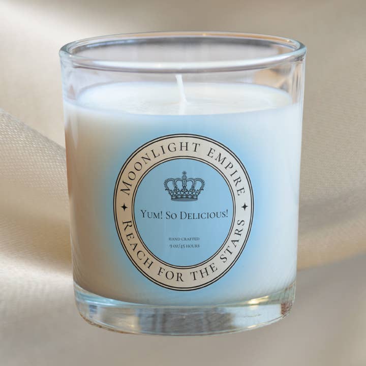 Yam ! Tellement délicieux ! - Bougie de 9 oz. Noix de coco/Soja pour la vente par Moonlight Empire