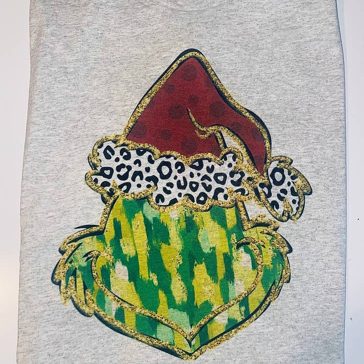 Cheetah print green guy tshirt for wholesale by StricklandDesignCo