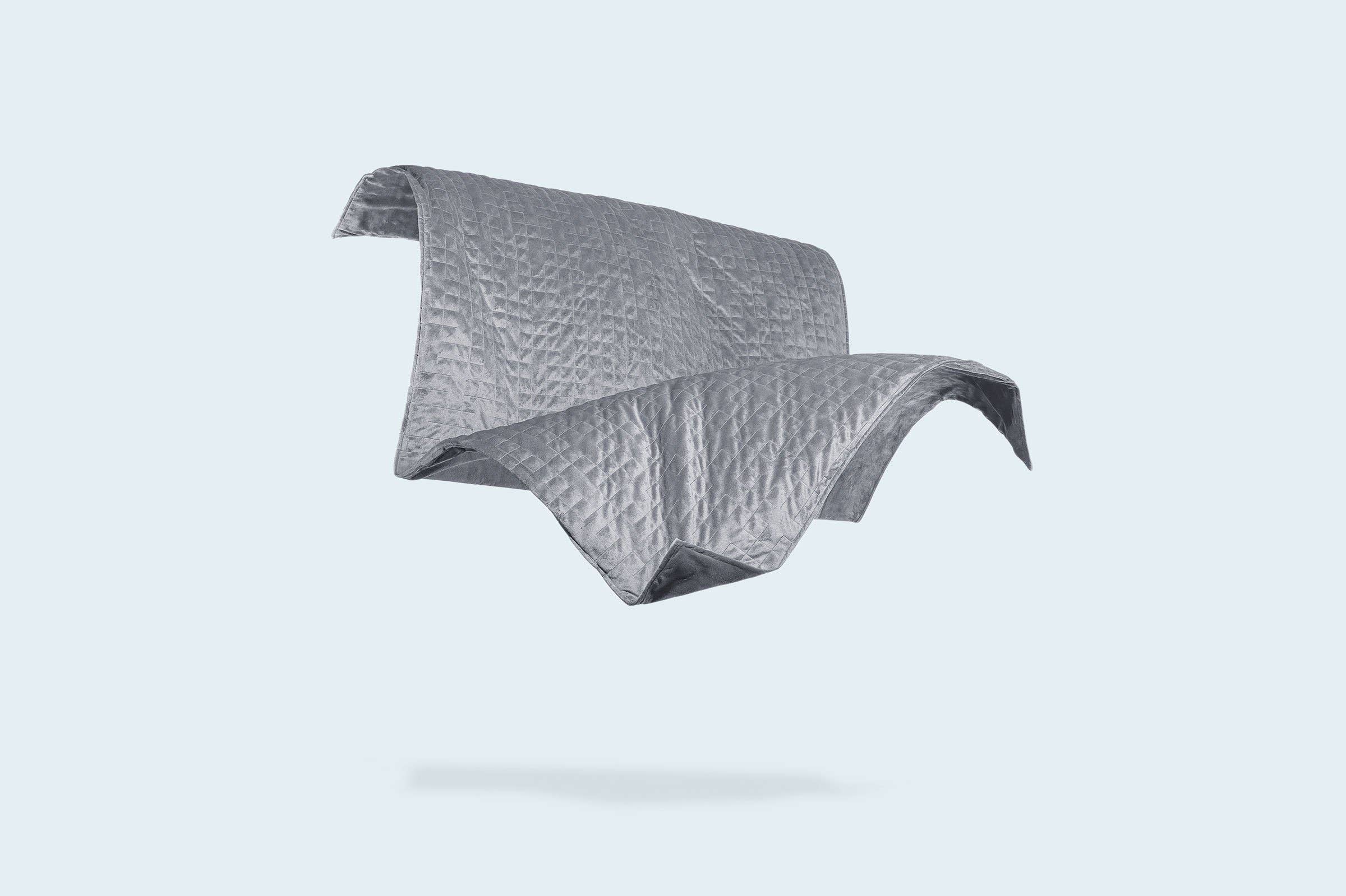 Serenity Blanket – wholesale Bedding blanket – Grey Serenity Weighted Blanket0